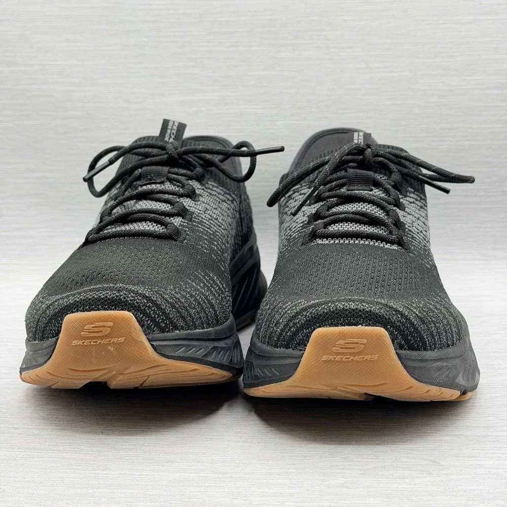 Skechers Slip Ins Men's 10 4E Extra Wide Sneakers Black Edgeride Raygo 232839